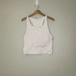 90 Degree By Reflex | White Crop Top